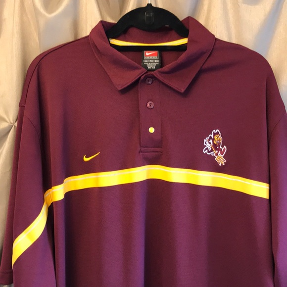 Nike Other - Nike Arizona State Sun Devils Dri-Fit Polo XL
